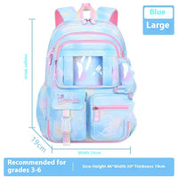 Fantasy Girl Children Backpack Large Capacity