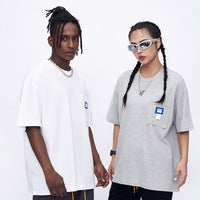 RFSD Men's Simple Burnt Pocket T-shirt