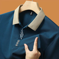 Men's Short-sleeved T-shirt Lapel Polo Shirt