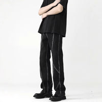 Designer-style Niche Slightly Flared Jeans