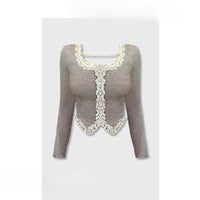Niche Slim Fit Inner Wear Short Bottoming Sweet And Spicy Short Top