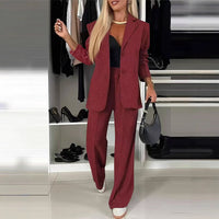 New Fashionable Casual Printed Suit Set For Women
