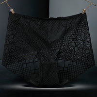 Underpants Ladies Lace Sexy Mid-high Waist Abdomen And Hips