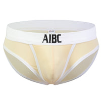 Men's Underwear Briefs Thin Low Waist Ice Silk