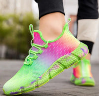 Men's Shoes Summer Breathable Thin Student Youth Leisure Sports Dad Shoes