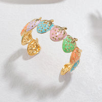 Fashion Personality Stainless Steel Strawberry Drip Bracelet
