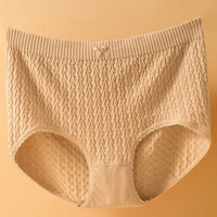 Women's Cotton High Waist Belly-contracting Antibacterial Crotch Lace Underwear