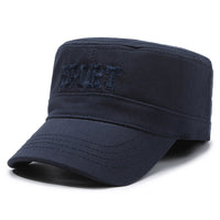 Hat Flat-top Peaked Cap Leisure Men's Sunhat