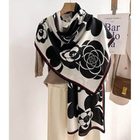 Color Matching Fashion Scarf Scarf Thin Warm Scarf Talma