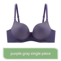 Ice Silk Chest Gather Sexy Bra