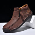 Plus Size Men's Outdoor Casual Shoes Slip-on Flat Bottom