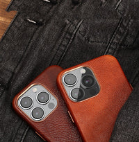 Anti-falling Shell Leather Senior Male