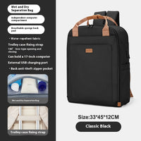 Unisex Backpack Bags Business Large Capacity