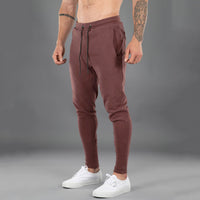 Men's Casual Sports Pants Cotton Skinny Stretch
