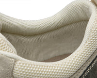 Low-cut Pigskin Mesh Men's Board Shoes Front Lace-up
