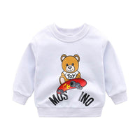 Autumn Coats For Children And Middle-aged Children's Jackets Sweater Loose Bottoming Shirt