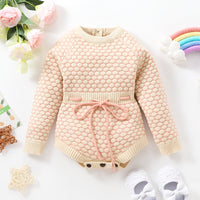 Children's Cotton Knitted One Piece Romper