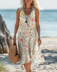 New Style Floral Dress For North American And European Independent Websites