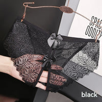 Women's Hollow Bow Cute Open Crotch Briefs