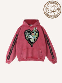 Fashion Casual Printed Polyester Sweater