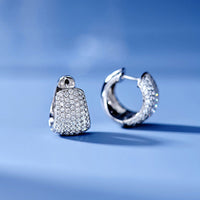 Pave-set Light-luxury Earrings Womens American Style