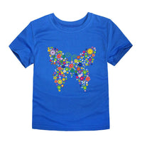Men's And Women's Baby Half-sleeved Cartoon Printed T-shirt
