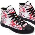 Printed Couple High Top Canvas Shoes