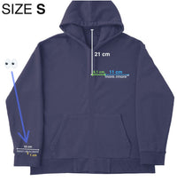 Heavy 350g Off-shoulder Hoodie Jumper