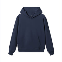 Autumn And Winter New Drop Shoulder Hooded Pullover Men