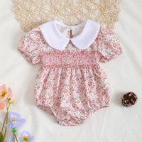 Summer Small Floral Thin Baby Jumpsuits