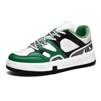 Men's Low Top Breathable Lace Up Board Shoes
