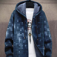 Men's Plush Thick Loose Long Sleeve Coat Cardigan