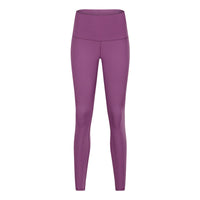 Women's Solid Color High Waist Hip Lift Stretch Yoga Pants
