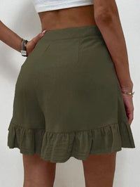 New European And American Women's High Waist Shorts Women