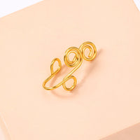 Fake Piercing Nose Nails, Exaggerated Hand-wound Piercing-free Nose Clip