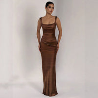Slimming Strapless Elegant Evening Gown For Banquets