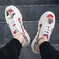Summer Half Slippers Men's Height Increasing Closed Toe Casual Breathable Heelless Lazybones' Shoes