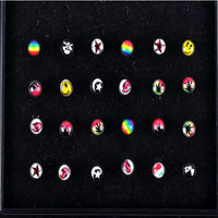 New Dripping Nose Nails, Stainless Steel Nose Nails, Titanium Steel Nose Ring, Body Piercing Jewelry