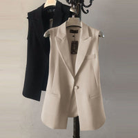 Korean-style Suit Vest Jacket For Women
