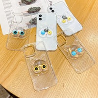 Compatible with Apple , Mobile Phone Shell Transparent Tide Brand Epoxy Glitter Starry Sky
