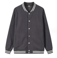 Menswear Corduroy Japanese Baseball Jacket