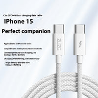 Data Cable Fast Charge Braiding Thread Fully Compatible Charging Cable