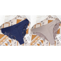 Lace Ice Silk Panties Pure Cotton Crotch Fun Low Waist