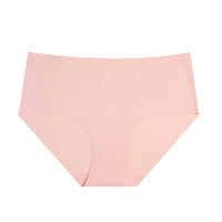 Cross-border Sports Mid-high Waist Traceless Panties Ice Silk Belly Contracting Hip Lifting