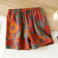 Women's Summer Thin Cropped Loose And Sweet Home Pants