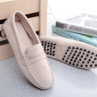 Women's Fashion Leather Flat Shoes