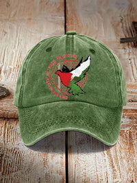 Washed Cotton Printed Hat Distressed Dad Cap Men Retro Baseball Cap Hot Soft Top Sun Hat