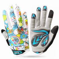 Children's Riding Gloves Boy Long Finger Bicycle Uni-wheel Slide Rock Climbing Non-slip