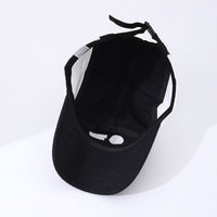 Men's Embroidered Icon Patchwork Letter Adjustable All-purpose Fashionable Baseball Cap Suitable For Outdoor Sun Protection, Hiking, Trekking And Fishing.