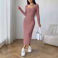 Summer New Elegant Slit Slim Fit Dress